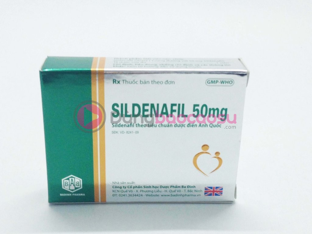 Sildenafil là thuốc gì? Công dụng, liều dùng